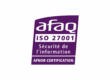 Logo AFAQ ISO 27001 - Sécurité de l’information - AFNOR Certification