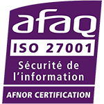 Cyber sécurité AFAQ certification ISO 270001 Afnor