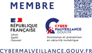 Cyber malveillance Gouv République Française - Assistance prévention en sécurité numérique logo